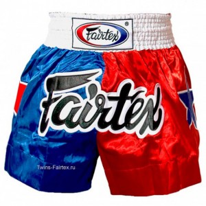 Шорты для тайского бокса Fairtex (Patriot BS-110)